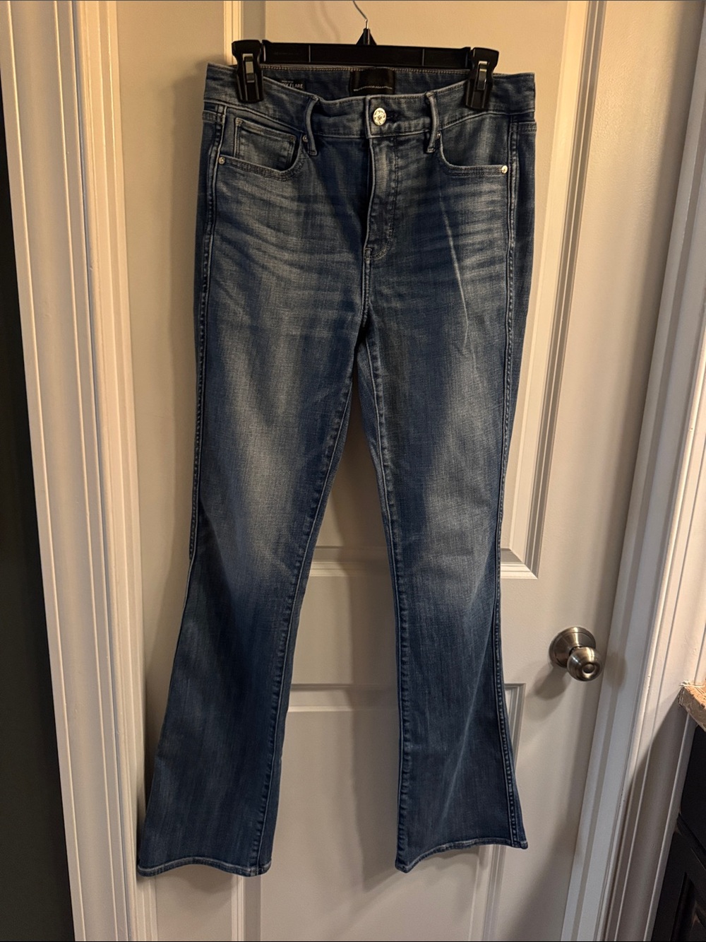Tall Women’s Blue Flared Jeans - Classic Wash